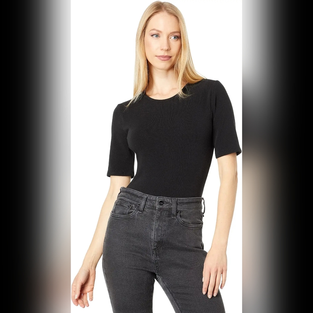 Madewell black bodysuit